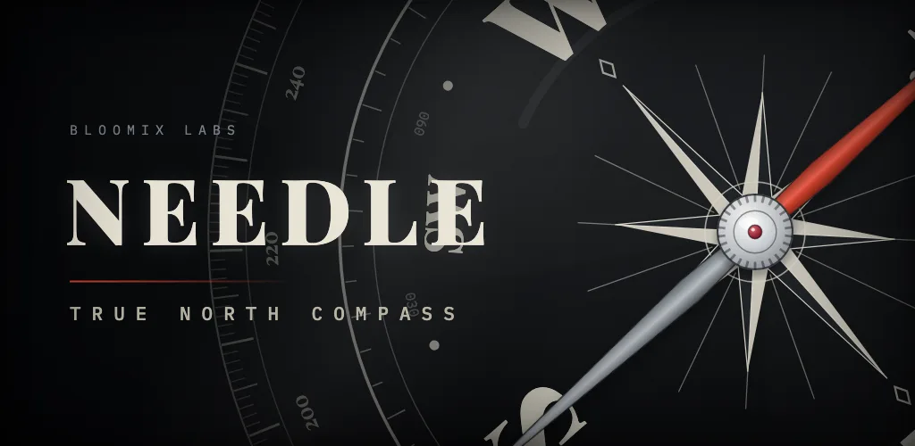 Needle screenshot — feature graphic 1024x500