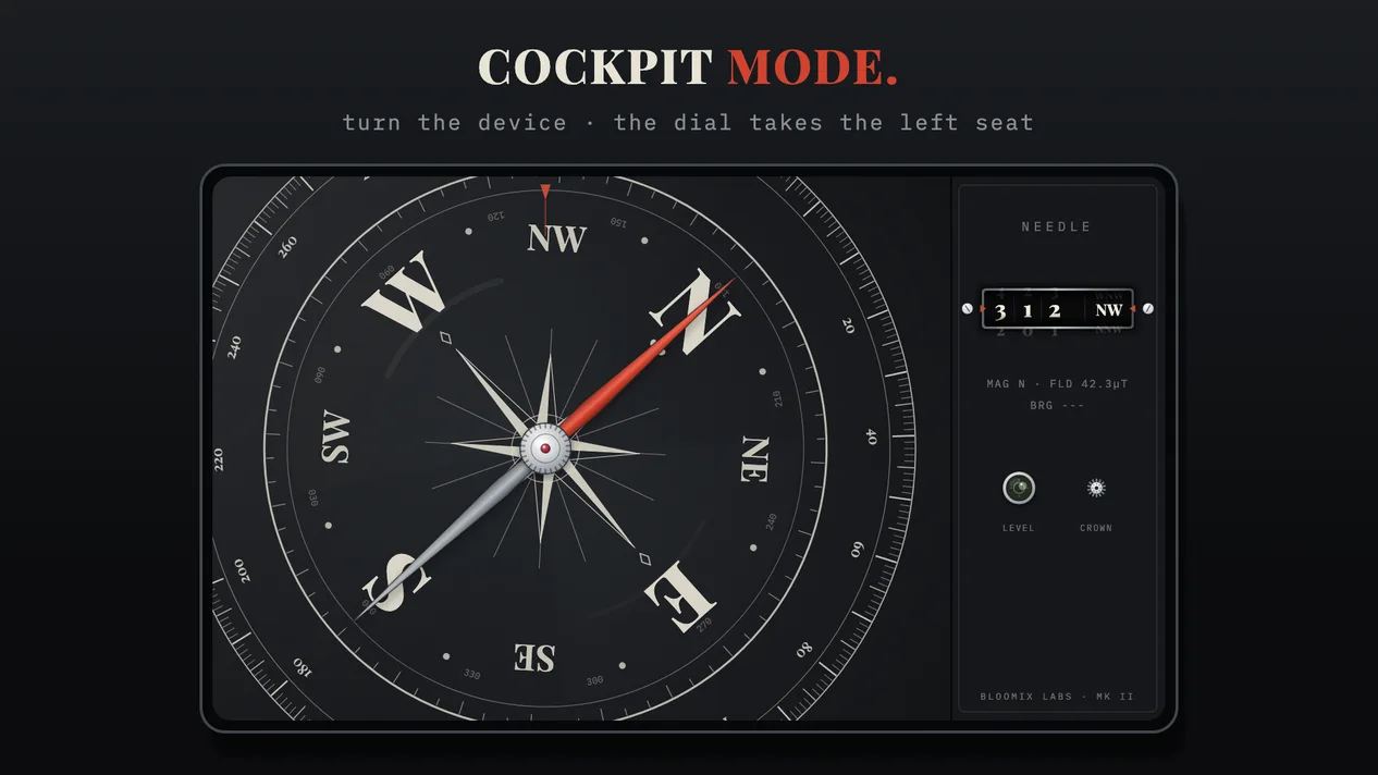 Needle screenshot — tablet 01 cockpit 1920x1080