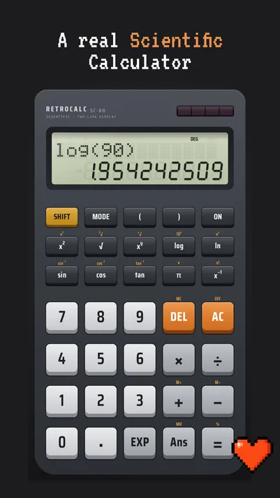 RetroCalc screenshot 3 of 5
