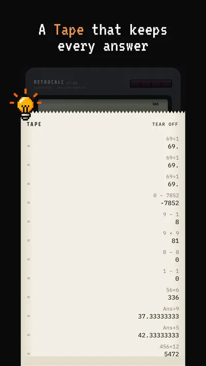 RetroCalc screenshot 4 of 5