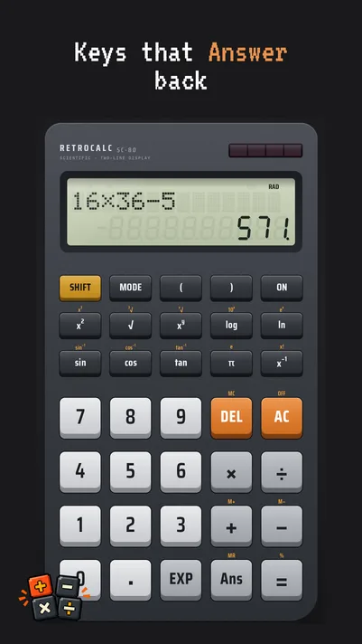 RetroCalc screenshot 5 of 5