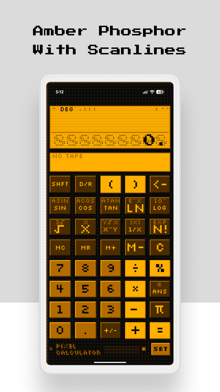 RetroCalc screenshot — shot 3