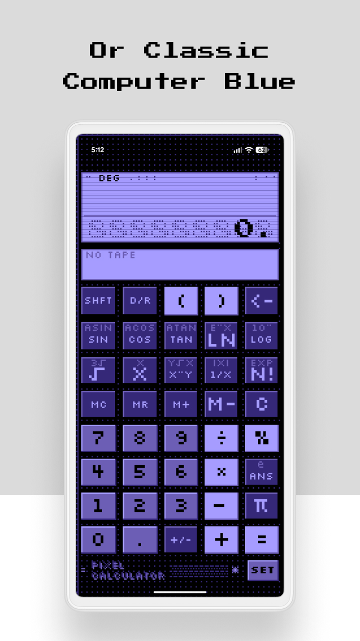 RetroCalc screenshot — shot 4
