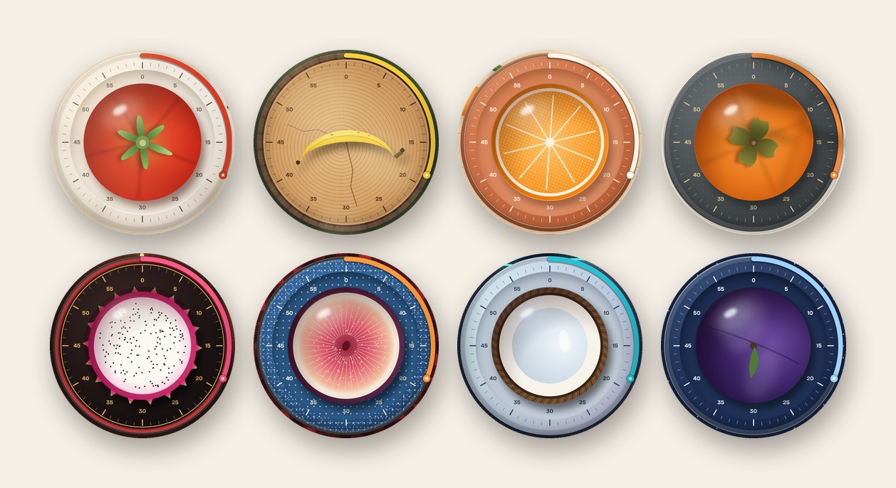 The dials, as objects